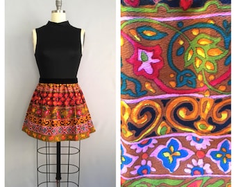 Jeannie dress | 1960s floral mini dress | 60s mod party dress | s