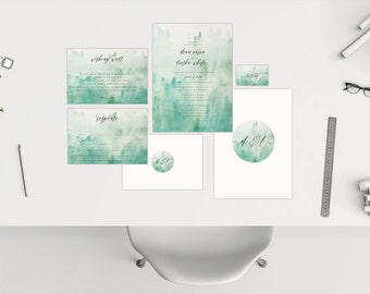 Wedding Package // Watercolour 04