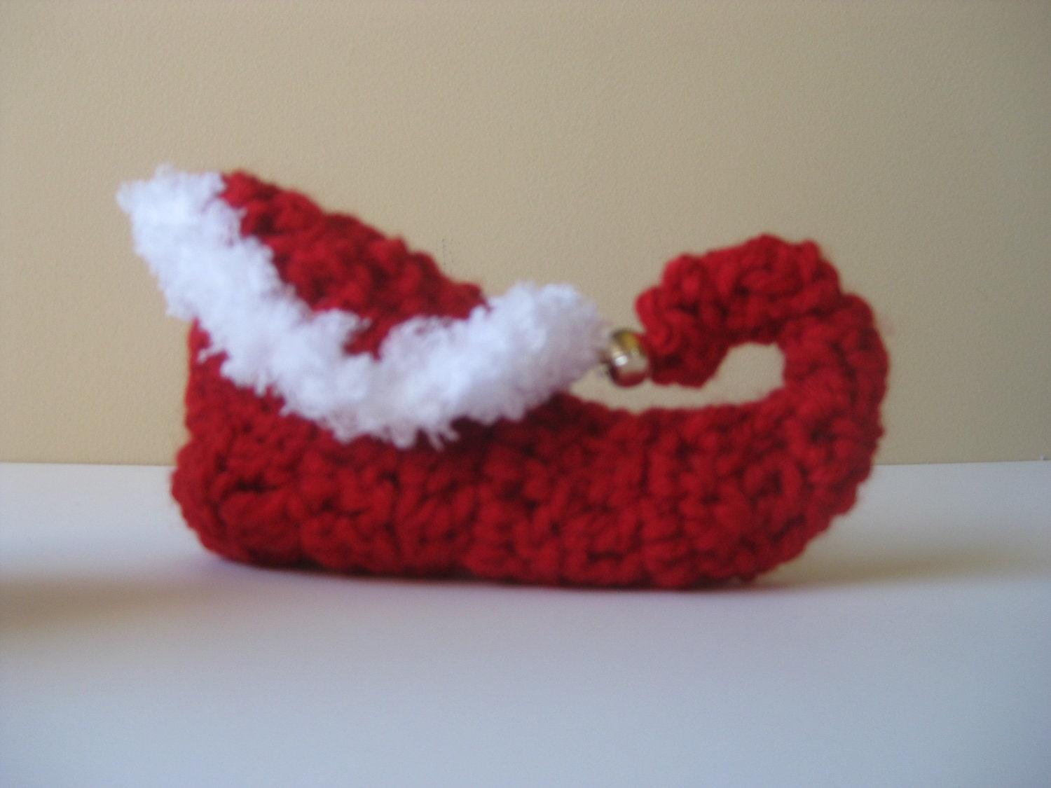 crochet baby booties christmas elf shoes slippers socks crochet christmas elf slippers