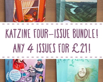 Katzine four-issue bundle!