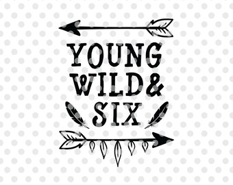 Download Sixth birthday svg | Etsy