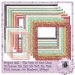 Square Frames, Days of Our Lives, build-a-kit, project 365, pocket scrapbooking, project 52, mega kit, december daily, digital picture frame