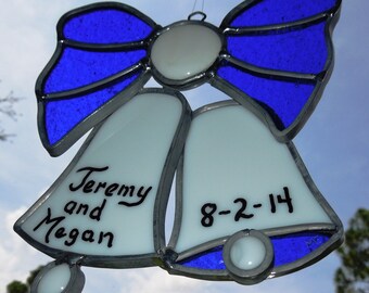 Wedding Bells Stained Glass
