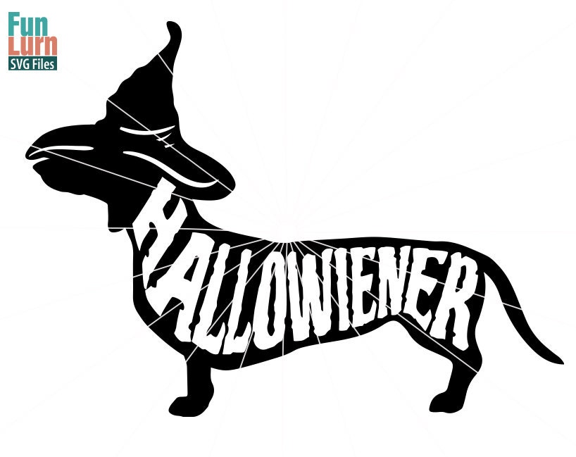 Download Dachshund svg Halloween SVG Hallowiener SVGwiender dog