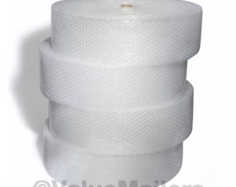 Large 1/2 x 125 ft x 12 Bubble Cushioning Wrap LARGE Bubbles