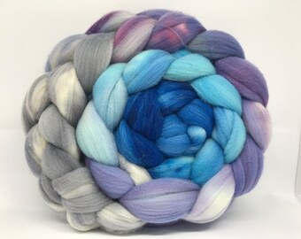 Spinning Fiber Rambouillet/Bombyx 60/40 - 5oz - Mystical Memories 2