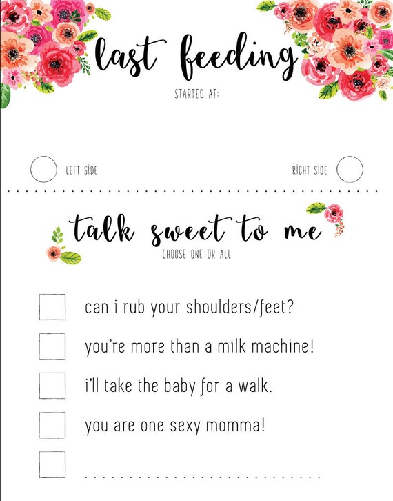 Last Feeding Printable Free - Free Templates Printable