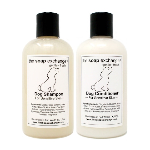 Natural Dog Shampoo & Conditioner 2 Piece Set Dog Shampoo