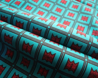 Wax print cloth - wax print African fabric per yard - African Fabric - African Textile Fabric - African Print - Fabric per yard