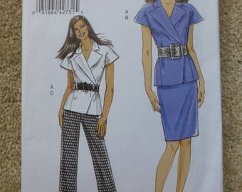 Vogue pattern V8564 Very easy Vogue Size 8-10-12-14-16