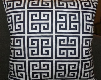 6 Sizes Available - Premier Towers Navy Pillow Cover