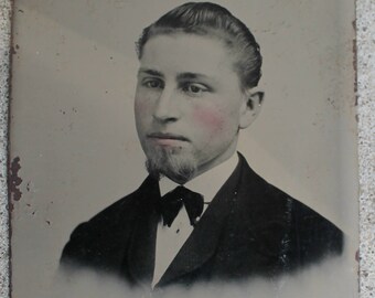 Vintage Tin Type Photo