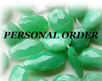 Personal order for shipping