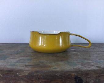 Mid Century Dansk Yellow Kobenstyle Butter Warmer Jen Quistgaard