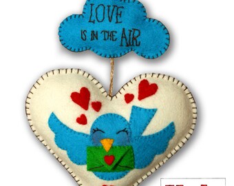 Heart Valentine White