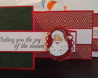 Wishing you the joy of the season from Santa
