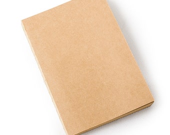A5 Refills Notebook Lined and Blank Craft Paper
