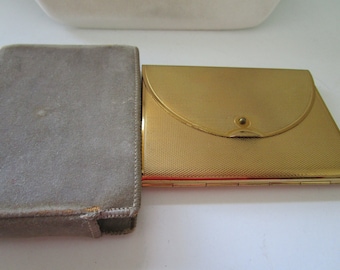 Coty Compact in a Gold Tone