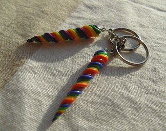 1 UnicHorn pendant Rainbow