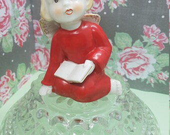 Vintage Japan Angel Choir Candleholder