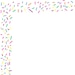 Printable Sprinkles Border Paper Craft Supplies Invitation