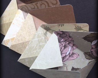 Envelopes, snail mail, happy post, journal pockets, papercraft, scrapbooks, card making