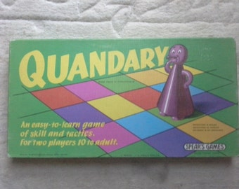 Quandary board game by spears
