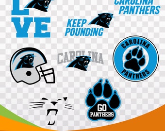 Carolina Panthers files, sport logo, vector files, svg American football