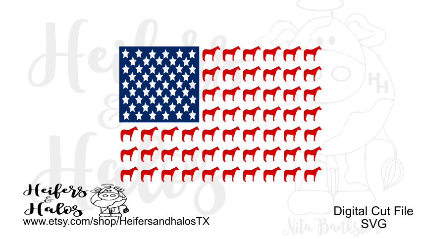 Download Horse flag svg cut file for cricut & silhouette horse svg