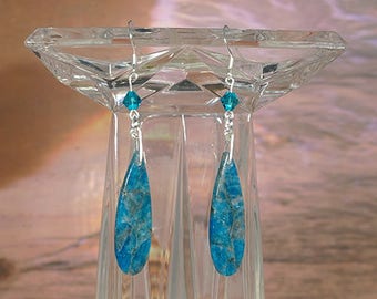 Apatite Sterling Silver Earrings