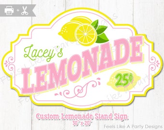 Lemonade stand decor | Etsy