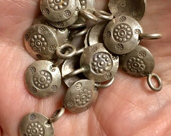 Jewelry Destash, Hill Tribe Silver Charms, Etsy Studio, Jewelry Supplies, Jewelry Making Beading, Destash Silver Charms, Findings, Charms