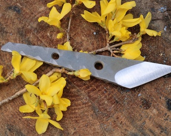 sandblasted kiridashi - handmade in the USA, EDC