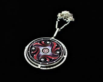 Chain of Cloisonne Enamel