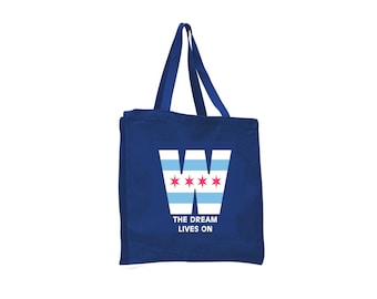 Tote Bag - Chicago Cubs - The Dream Lives On - Canvas Tote Bag