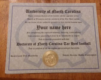 College Basketball "Doctorate" - Any team, any sport available