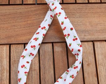 Headband wire, pattern – cherries and strawberries