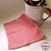 CROCHET DISHCLOTH PATTERN- Crochet pattern for beginners/ Easy dishcloth pattern