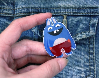 Broad City Brooch, "Bingo Bronson" Brooch