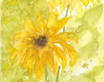MOTHER'S DAY FLOWERS Limited Edition Watercolor Print by Victoria Anderson