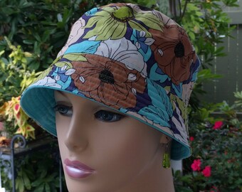 Chemo Hat Reversible Cancer Cap Made in the USA. SMALL