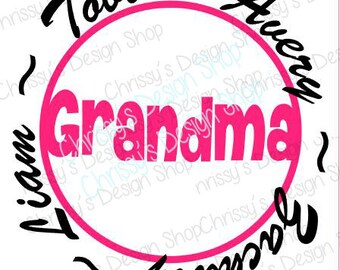 Spoiled Grandma SVG / spank grandma svg / spoiled grandma dxf