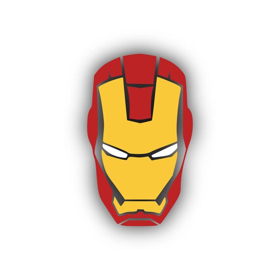 iron man mask svg