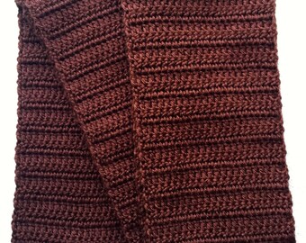 crochet scarf