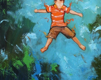 leap247 16x20inch Print of oil painting by Roz