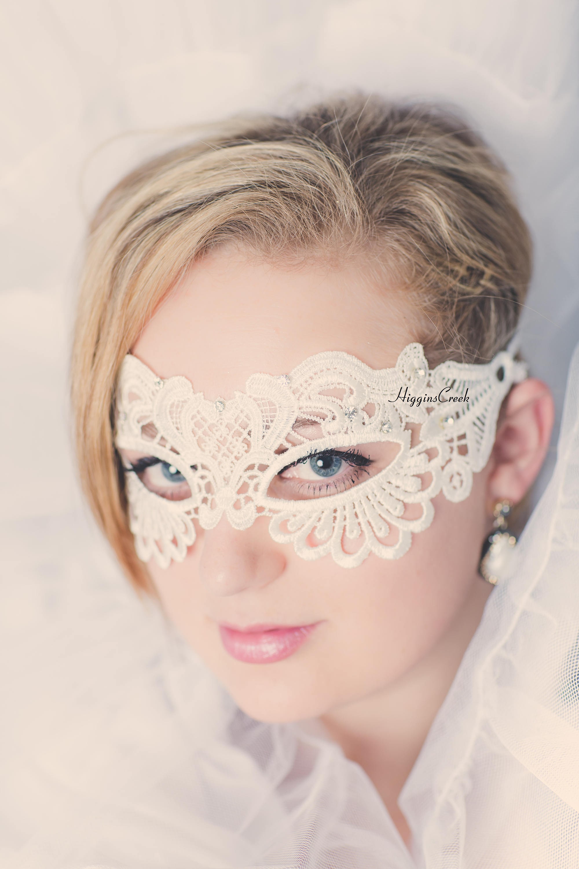 Mysterious Masquerade Mask for Women Lace Mask