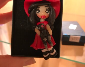 Red Riding Hood and her Wolf plushie