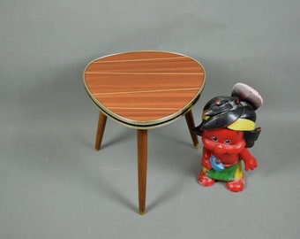 Vintage flower stool, side table, plant stand, coffee table | Germany | 60s