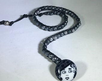 Lucky Lady Genuine Leather Wrap
