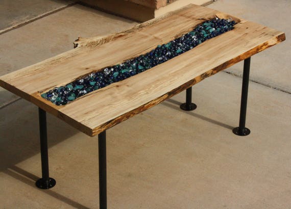 Etsy Coffee Table - Items similar to Black Iron Pipe Coffee Table on Etsy - Artist's wood story notes included.